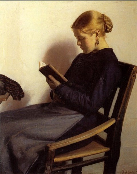 a-young-girl-reading