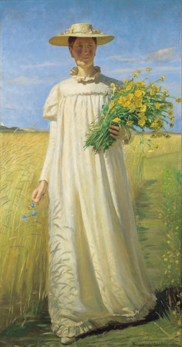 Michael_Ancher_-_Anna_Ancher_returning_from_the_field_-_Google_Art_Project